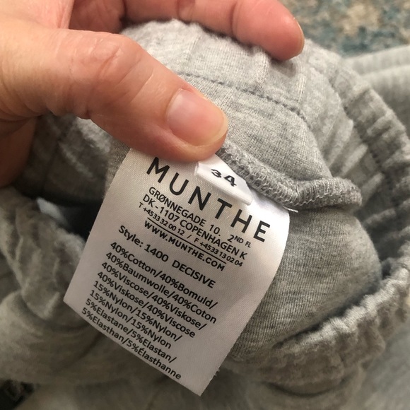 MUNTHE sweatpants 34/S - Picture 4 of 6